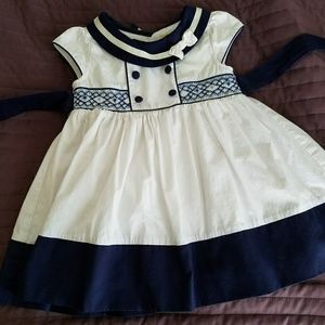 Toddler sailor dress